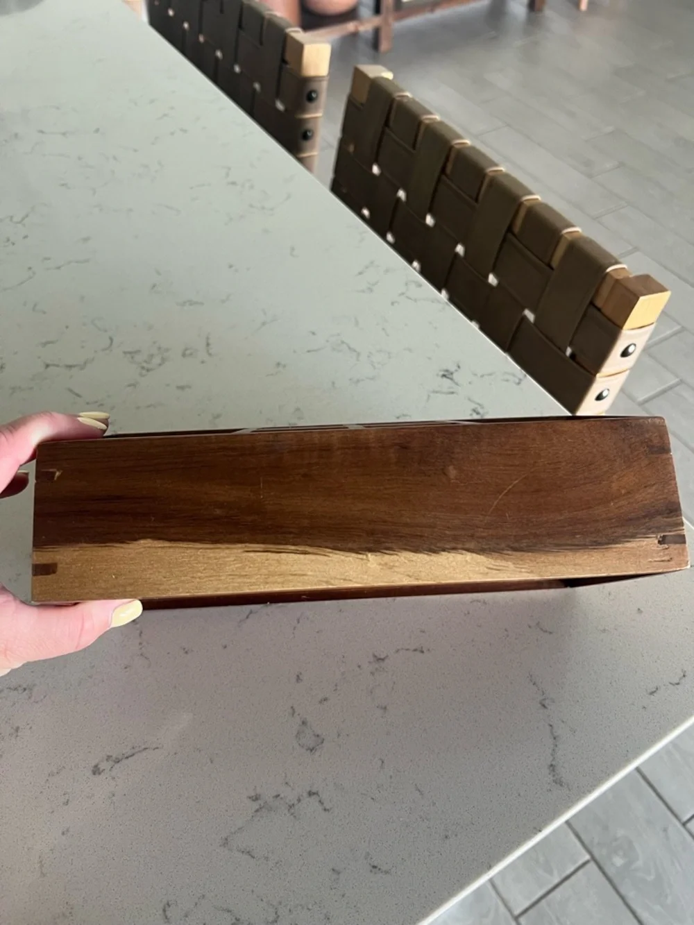 Wooden makeup Storage